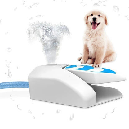 Automatic Pet Dog Water Fountain Outdoor Cat Dog Water Drinking Feeder Dispenser Bowl Interactive Dog Feeding Toy Pet Supplies